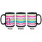 Colorful Chevron Coffee Mug - 15 oz - Black APPROVAL