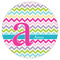 Colorful Chevron Drink Topper - Large - Single