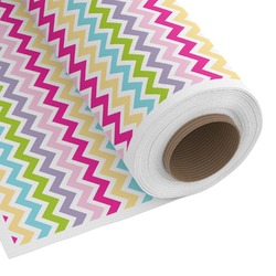 Colorful Chevron Fabric by the Yard - Spun Polyester Poplin