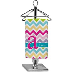 Colorful Chevron Finger Tip Towel - Full Print (Personalized)