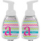 Colorful Chevron Foam Soap Bottle Approval - White