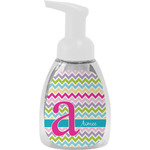 Colorful Chevron Foam Soap Bottle (Personalized)