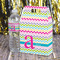 Colorful Chevron Gable Favor Box - In Context