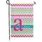 Colorful Chevron Garden Flag & Garden Pole