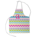 Colorful Chevron Kid's Apron - Small (Personalized)