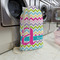 Colorful Chevron Large Laundry Bag - In Context