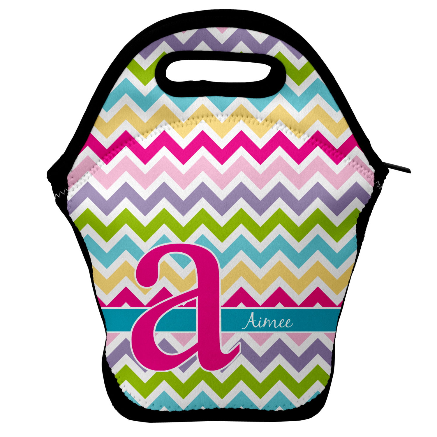 chevron lunch bag