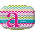 Colorful Chevron Melamine Platter (Personalized)