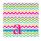 Colorful Chevron Microfiber Dish Rag (Personalized)