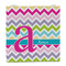 Colorful Chevron Party Favor Gift Bag - Gloss - Front