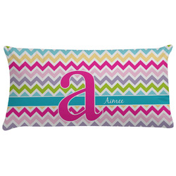 Colorful Chevron Pillow Case - King (Personalized)