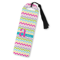 Colorful Chevron Plastic Bookmark (Personalized)