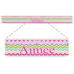 Colorful Chevron Plastic Ruler - 12" (Personalized)