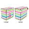 Colorful Chevron Recipe Box - Full Color - Approval