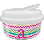 Colorful Chevron Snack Container (Personalized)