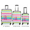 Colorful Chevron Suitcase Set 1 - APPROVAL