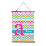 Colorful Chevron Wall Hanging Tapestry (Personalized)