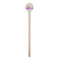 Colorful Chevron Wooden 6" Stir Stick - Round - Single Stick