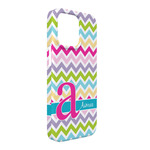 Colorful Chevron iPhone Case - Plastic - iPhone 13 Pro Max (Personalized)