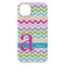 Colorful Chevron iPhone 14 Plus Case - Back