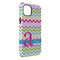 Colorful Chevron iPhone 14 Plus Tough Case - Angle