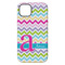 Colorful Chevron iPhone 14 Plus Tough Case - Back