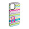 Colorful Chevron iPhone 15 Tough Case -  Angle