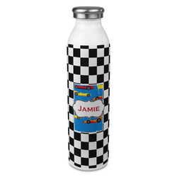 Checkers & Racecars 20oz Stainless Steel Water Bottle - Full Print (Personalized)
