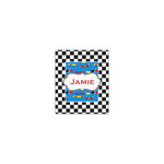 Checkers & Racecars Canvas Print - 8x10 (Personalized)