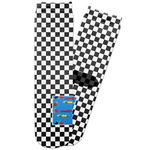 Checkers & Racecars Adult Crew Socks