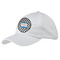 Checkers & Racecars Baseball Cap - White (Personalized)