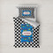 Checkers & Racecars Bedding Set- Twin Lifestyle - Duvet