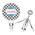 Checkers & Racecars Corkscrew (Personalized)