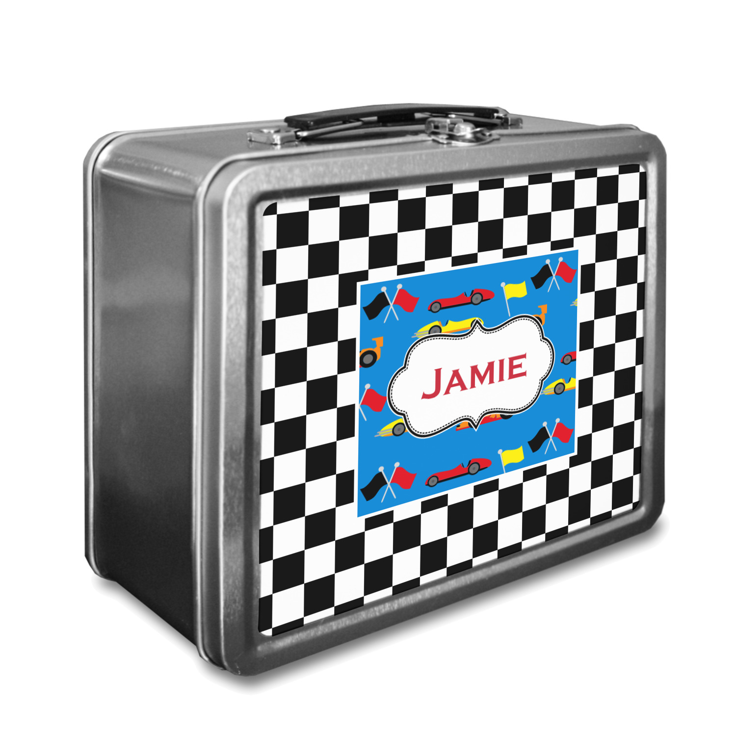 https://www.youcustomizeit.com/common/MAKE/357472/Checkers-Racecars-Custom-Lunch-Box-Tin.jpg?lm=1694541005
