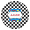 Checkers & Racecars Drink Topper - XSmall - Single