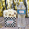 Checkers & Racecars French Fry Favor Box - w/ Water Bottle