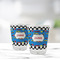 Checkers & Racecars Glass Shot Glass - Standard - LIFESTYLE