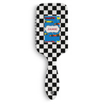 Checkers & Racecars Hair Brushes (Personalized)