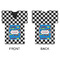 Checkers & Racecars Jersey Bottle Cooler - APPROVAL