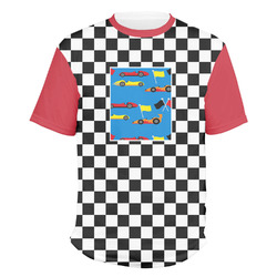 Checkers & Racecars Men's Crew T-Shirt - Small