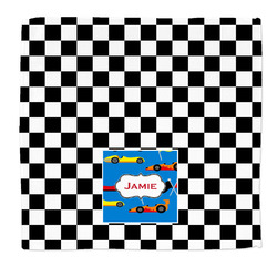 Checkers & Racecars Microfiber Dish Rag (Personalized)