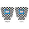 Checkers & Racecars Party Cup Sleeves - with bottom - APPROVAL