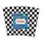 Checkers & Racecars Party Cup Sleeves - without bottom - FRONT (flat)