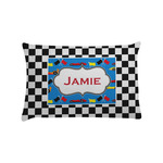 Checkers & Racecars Pillow Case - Standard (Personalized)