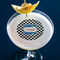 Checkers & Racecars Printed Drink Topper - Medium - In Context