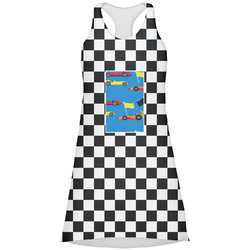 Checkers & Racecars Racerback Dress - X Large