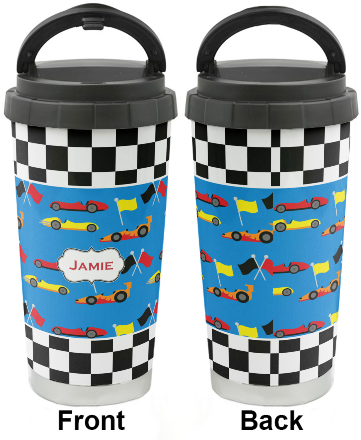 coffee travel mugs checkers