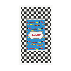 Checkers & Racecars Guest Paper Towels - Full Color - Standard (Personalized)