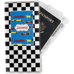 Checkers & Racecars Travel Document Holder