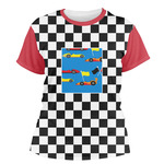 Checkers & Racecars Women's Crew T-Shirt